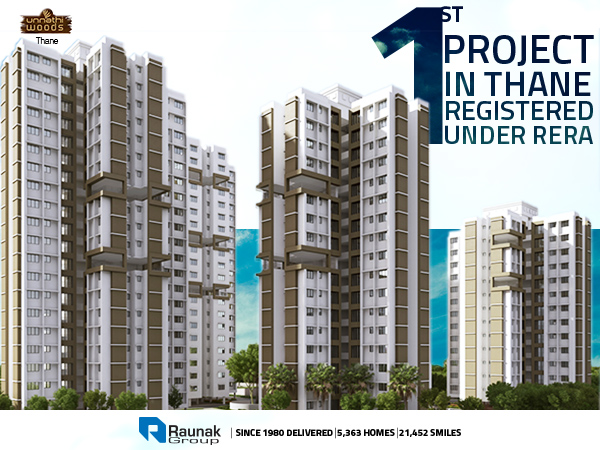 Raunak Group gets the first RERA compliant project in Thane