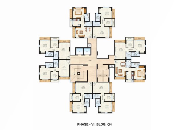 Unnathi Woods - Phase 7(B) Floor Plan