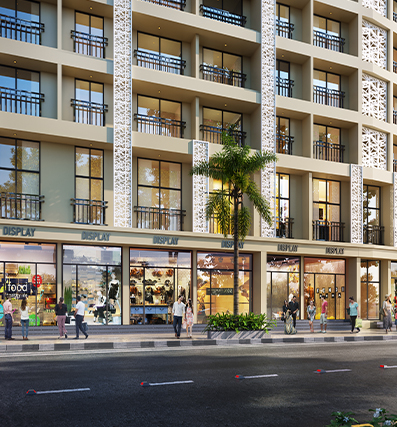 Retail Avenue on the ground level for convenient shopping and lifestyle needs